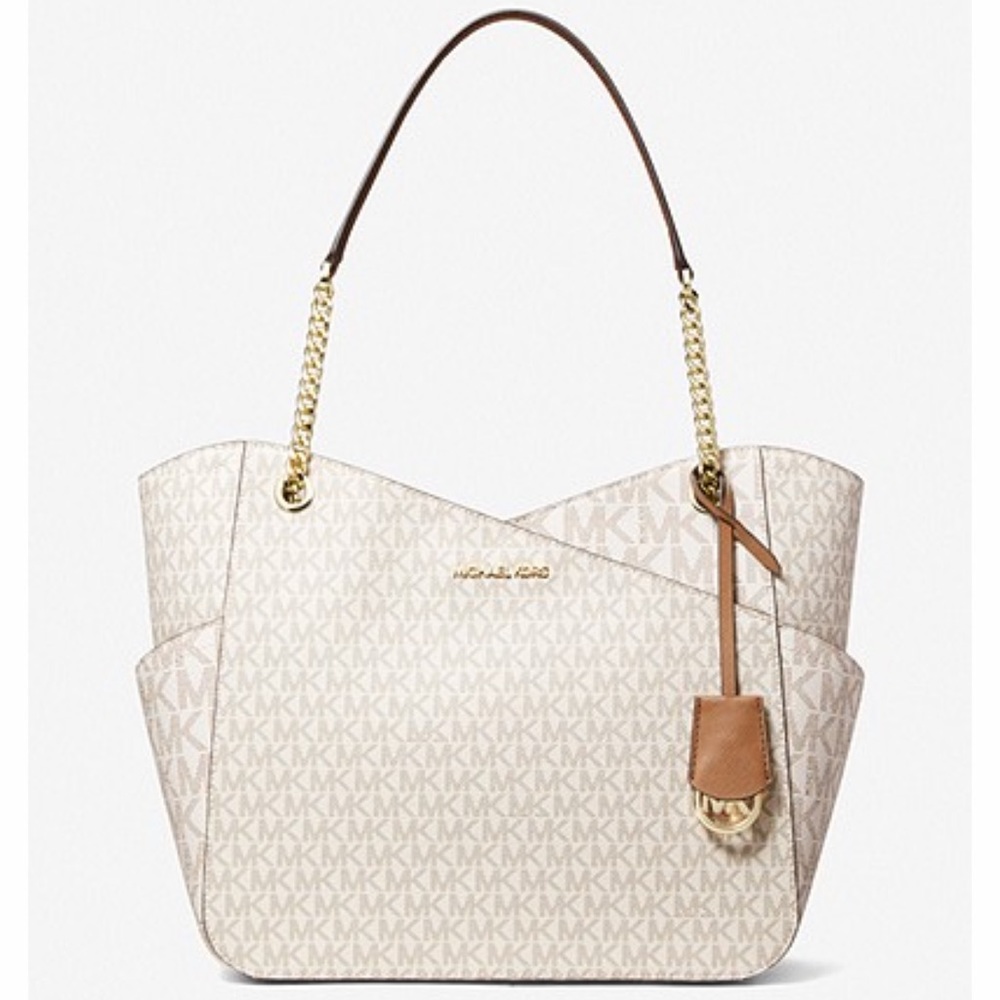 Michael Kors Jet Set Large Logo Shoulder Bag